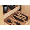 Kliešte na servírovanie NORDIC KITCHEN 24,5 cm, hnedá, bambus, Eva Trio