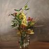 Váza IKEBANA 13 cm, striebro, sklo, Fritz Hansen