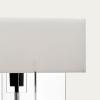 Stolové svietidlo CROSS-PLEX 30 cm, biela, Fritz Hansen