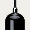 Závesná lampa KAISER IDELL 28 cm, čierna, Fritz Hansen