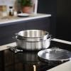 Sauté panvica ALCHIMY LOQY 28 cm, strieborná, nerezová oceľ, de Buyer