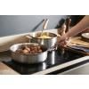 Sauté panvica ALCHIMY LOQY 28 cm, strieborná, nerezová oceľ, de Buyer