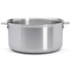 Hrniec ALCHIMY LOQY 24 cm, strieborný, nerezová oceľ, de Buyer