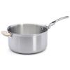 Hrniec ALCHIMY LOQY 24 cm, strieborný, nerezová oceľ, de Buyer