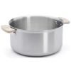 Hrniec ALCHIMY LOQY 24 cm, strieborný, nerezová oceľ, de Buyer