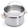 Hrniec ALCHIMY LOQY 24 cm, strieborný, nerezová oceľ, de Buyer