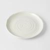 Tanier na predjedlá WHITE SPIRAL 21,5 cm, biely, MIJ