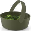 Naparovacia nádoba do mikrovlnky GREEN TOOL 2 l, zelená, sklo/plast, Eva Trio