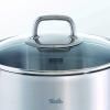 Vysoký kastról VISEO 20 cm, strieborná farba, nerezová oceľ, Fissler