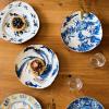 Jedálenský tanier DIESEL CLASSICS ON ACID ENGLISH DELFT 28 cm, biely, porcelán, Seletti