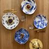 Jedálenský tanier DIESEL CLASSICS ON ACID ENGLISH DELFT 28 cm, biely, porcelán, Seletti