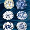 Jedálenský tanier DIESEL CLASSICS ON ACID ENGLISH DELFT 28 cm, biely, porcelán, Seletti