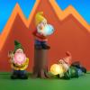 Stolná lampa GUMMY WORKING 42 cm, viacfarebná, živica, Seletti