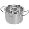 Sada hrncov ORIGINAL PROFI, 6 ks, strieborná farba, nerezová oceľ, Fissler