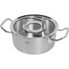 Sada hrncov ORIGINAL PROFI, 6 ks, strieborná farba, nerezová oceľ, Fissler