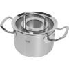 Sada hrncov ORIGINAL PROFI, 6 ks, strieborná farba, nerezová oceľ, Fissler