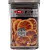 Dóza na potraviny POP STEEL 1,0 l, malá štvorcová, plastová, OXO