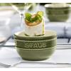 Ramekin 9 cm, sada 2 kusov, zelená farba, keramika, Staub