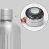 Fľaša na vodu EXPLORER 850 ml, námorná, nerezová oceľ, Black+Blum