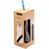 Fľaša na vodu EAU GOOD 800 ml, modrá, tritan, Black+Blum