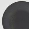 Jedálenský tanier BB BLACK 28 cm, čierny, keramika, MIJ