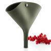 Kuchynský lievik GREEN TOOLS 15 cm, zelená, silikón, Eva Trio
