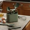 Kuchynský organizér GREEN TOOLS 20 cm, zelená, plast, Eva Trio