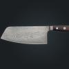 Japonský nôž CHAI DAO DAMASCUS 16 cm, hnedý, Güde