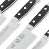 Nôž Santoku ALPHA POM 18 cm, čierny, Güde