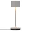Prenosná stolová lampa FAROL MINI 19,5 cm, LED, satelitná sivá, hliník, Blomus