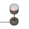Prenosná stolová lampa FAROL MINI 19,5 cm, LED, spálený kov, hliník, Blomus