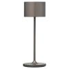 Prenosná stolová lampa FAROL MINI 19,5 cm, LED, spálený kov, hliník, Blomus