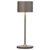 Prenosná stolová lampa FAROL MINI 19,5 cm, LED, spálený kov, hliník, Blomus