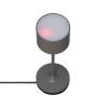 Prenosná stolová lampa FAROL MINI 19,5 cm, LED, teplá sivá, hliník, Blomus