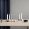 Svietnik na čajovú sviečku ORA 8 cm, strieborná farba, nerezová oceľ, Stelton