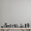 Jedálenský tanier EMMA 22 cm, sada 2 ks, sivá farba, kamenina, Stelton